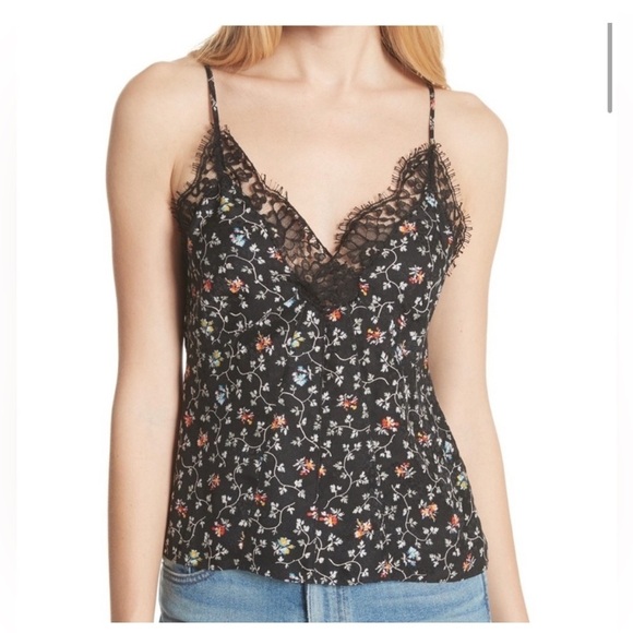 Rebecca Taylor Lace Floral Camisole - Picture 1 of 7